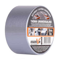 Taśma uniwersalna srebrna 50mm/10 mb  Motive